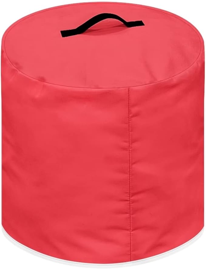 Red Pressure Cooker Cover Dust Cover 8qt,Kitchen Appliance Cover for Air fryer/Rice Cooker/Oven/Toaster/Stand Mixer/Steamer,Food Processor Cover