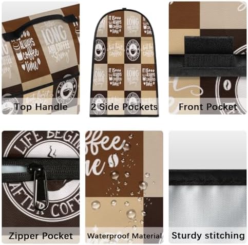 Coffee Time Kitchen Aid Covers Foldable Washable Stand Mixer Dust Cover