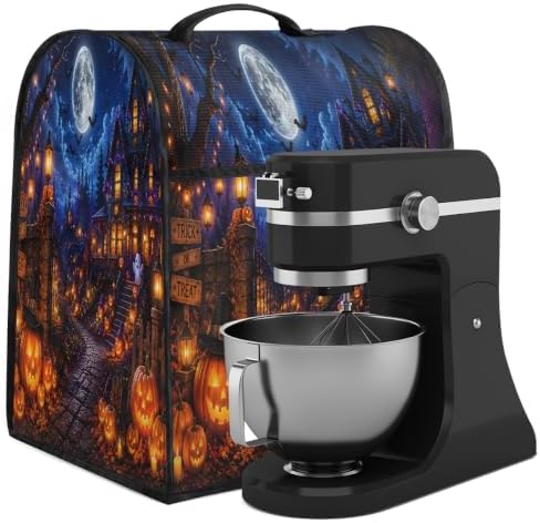 Halloween Kitchen Aid Cover Foldable Washable Stand Mixer Dust Cover