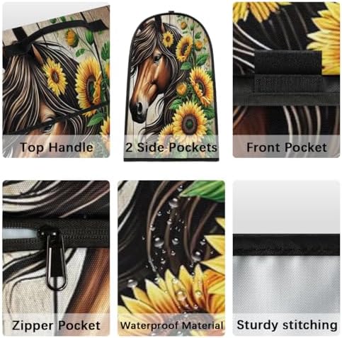 Horse Animal Kitchen Aid Covers Foldable Washable Stand Mixer Dust Cover
