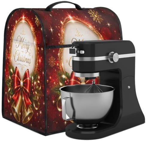 Christmas Kitchen Aid Cover Foldable Washable Stand Mixer Dust Cover