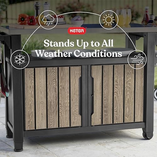Keter Unity XL Outdoor Entertainment Cart