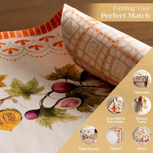 Maison d' Hermine Placemats Set of 4 Reusable 100% Cotton (13"x19")