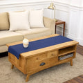 Solino Home 100% Pure Linen Table Runner Chambray Navy, Athena 14 x 48 in