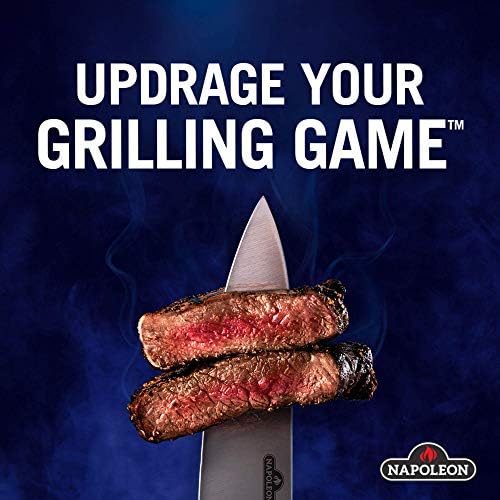 Napoleon Grill Roasting Pan - Porcelain Enameled, Drop-in Roasting Pan, 17.75 in x 28.6 in, Fits Prestige/Prestige PRO/Rogue Grills, Retractable Handles