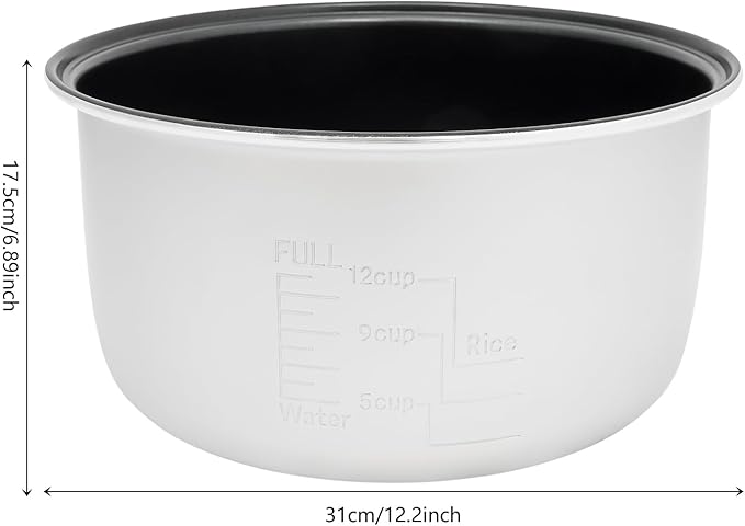 Commercial Electric Rice Cooker/Warmer, 13L Large Intelligent Multifunctional Rice Cooker with LED Display, Measuring Cup, Rice Spatula for Cooking Rice, Porridge, Soup
