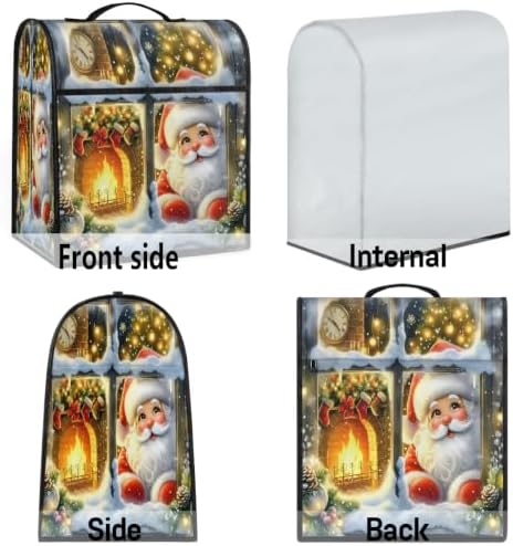 Christmas Kitchen Aid Cover Foldable Washable Stand Mixer Dust Cover