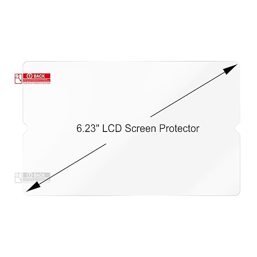 5PCS 6.23″ LCD Screen Protector Film - Scratch-Resistant High Light Transmittance Protective Films for Phrozen Sonic Mini 4K