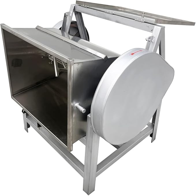 INTSUPERMAI 110V Commercial Dough Mixer Machine Kneading Capacity Electric Food Mixer Flour Mixer for Dough Mixing Kneading (Standard, 50KG/110LBS)