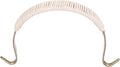 uxcell Metal Tea Pot Handle Cotton Rope Wrapped Handle U-Shape Handle Replacement for Span 4.5-5 Inch Ceramic Pottery Teapot Kettle Accessories Supplies, Bronze
