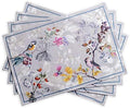 Maison d' Hermine Placemats Set of 4 Reusable 100% Cotton (13"x19")