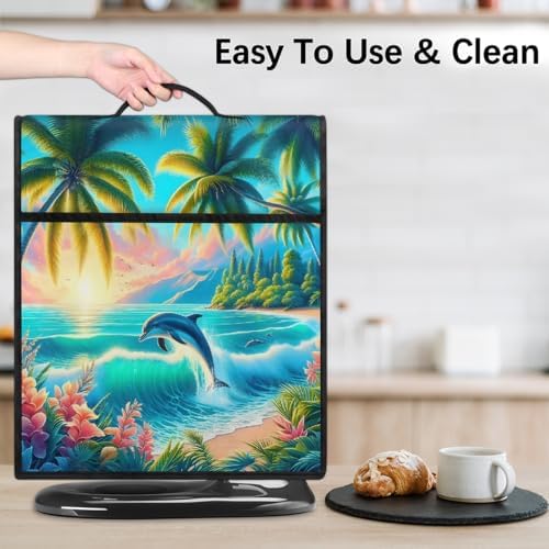 Palm Tree Kitchen Aid Covers Foldable Washable Stand Mixer Dust Cover