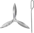 One-Touch Cleaning System Kit for Weber 22" Kettle Grills 430Stainless Steel Ash Catcher Damper Replacement for Weber Master-Touch,Performer Original Kettle Series Durable,Easy to Install