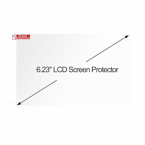 10PCS 6.23 inch LCD Screen Protector Film: Scratch-Resistant High Light Transmittance Protective Films for LCD Resin 3D Printer Anycubic Photon Mono 4K