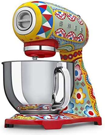 Smeg SMF03DGUS - 5-Qt. Stand Mixer - Retro Style, Sicily Is My Love, Limited Edition