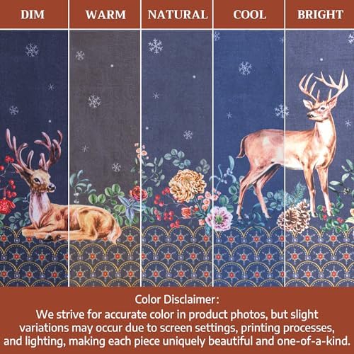 Maison d' Hermine Placemats Set of 4 Reusable 100% Cotton (13"x19")