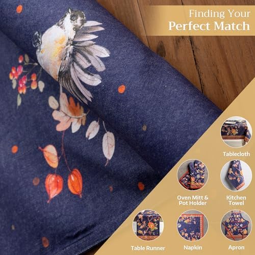 Maison d' Hermine Placemats Set of 4 Reusable 100% Cotton (13"x19")