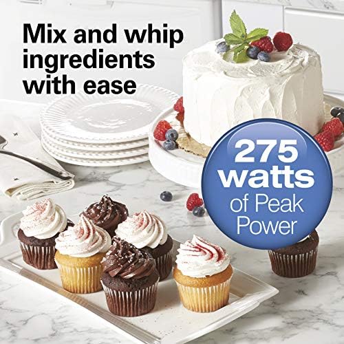 Hamilton Beach Power Deluxe 6-Speed Electric Hand Mixer With QuickBurst
