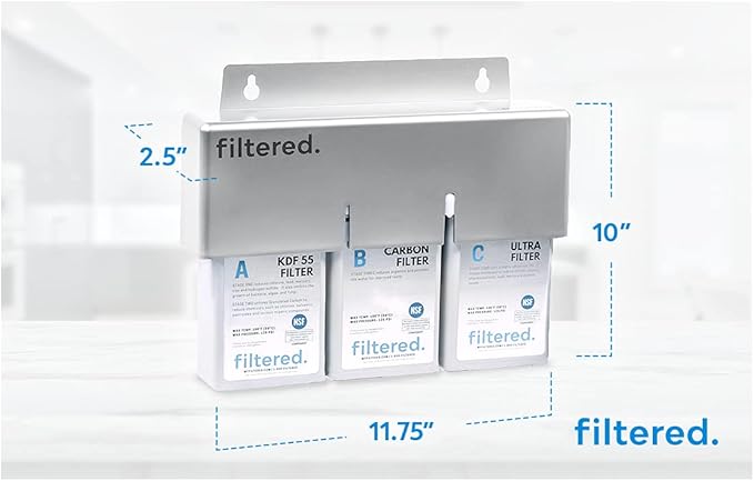 Inline Water Filter for Refrigerators & Ice Makers – Universal Refrigerator Water Filter Kit, 5-Min Easy Install, High-Capacity Filtration for Clean Water & Ice