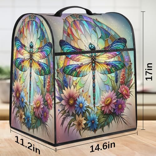 Animal Dragonfly Kitchen Aid Cover Foldable Washable Stand Mixer Dust Cover