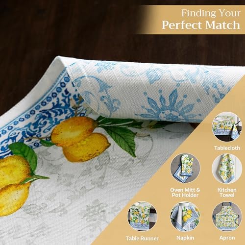 Maison d' Hermine Placemats Set of 4 Reusable 100% Cotton (13"x19")
