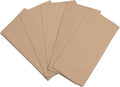 Beige Flour Sack Tea Towels - 100% Organic Cotton, 5 Pack, 27"x27", Highly Absorbent Beige Dish Towels - Versatile and Multipurpose Kitchen Towels for Baking - Customizable and Easy to Embroider