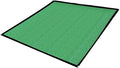 Outdoor Garden Square Green Sun Shade Sail Canopy with Enhanced Ventilation, 2x2m 14-Stitch, UV Protection