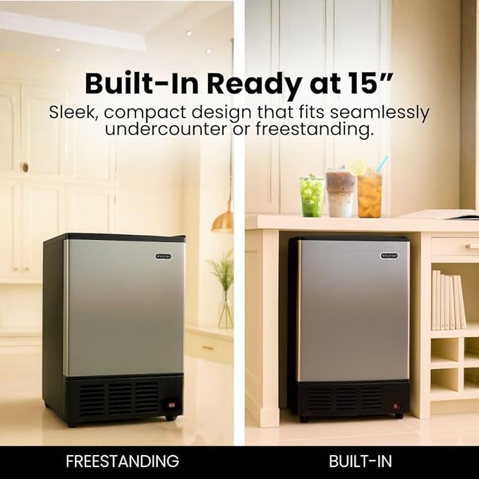 Whynter UIM-155 Stainless Steel Built-In Ice Maker