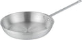 Restaurantware-Met Lux 12 Inch Fry Pan, 1 Durable Frying Pan - Satin Finish, Triple-Riveted, Silver Aluminum Cooking Skillet, For Searing, Sautéing, And Browning Food