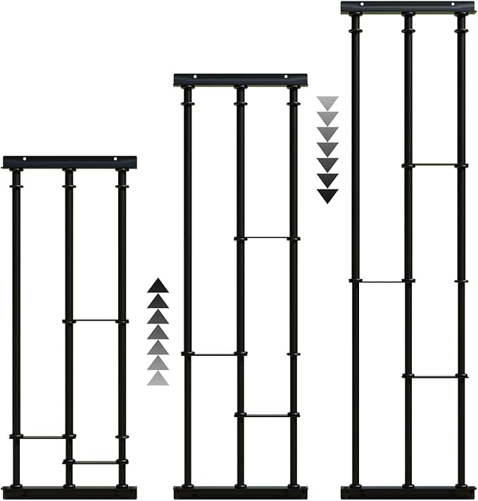 SWB Adaptable Window Bars Security for Windows - Model B | Easy DIY Installation | Suitable for Both Frame and Wall | Telescopic System | Patented Security Innovation