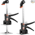 Labor-Saving Arm Jack Two-Piece Set for Wall Tile Positioning, Doors, Windows, Cabinets, Installation, Furniture Lift, Drywall Lift, Lift Tools (15.7) (Black, 14)