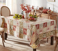 Thanksgiving Harvest Breeze 60 x 102 Inch Rectangle Vinyl Tablecloth