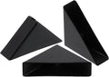 uxcell 20Pcs Plastic Corner Protectors 11x50mm Right Angle Shape Glass Corner Guards Cushion for Corner Protection of Glass, Mirror, Tile, Black