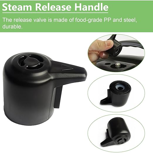 11 PCS Instant Pot Accessories for Duo 5, 6 Quart Qt IP-DUO50 IP-DUO60, InstantPot Replacement Parts Include 2 Sealing Ring, Steam Release Valve, Anti-Block Shield, Float Valve and Gasket