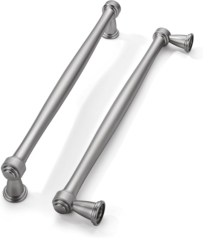 khtumeware Appliance Pulls Brushed Satin Nickel 18 Inch(457mm) Center to Center 1 Pack Heavy Duty Drawer Pulls Kitchen Cabinet Handle Cabinet Hardware.