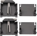 W10195372 W10195373 Dishwasher Dishrack Adjuster Housing, For WDT750SAHZ0 WDT730PAHZ0 Upper Rack Parts For Whirlpool Kenmore Dishwasher Top Rack Parts （2pcs）