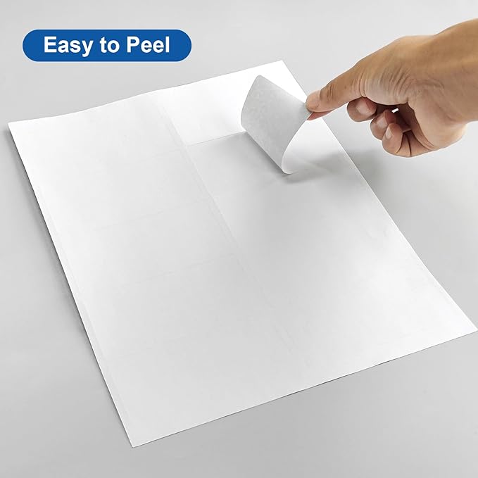 Bostlabels 500 Sheets 5000 Pcs 10 Up 2x4 Shipping Address Labels for Inkjet and Laser Printers, 10 Up Mailing Address Labels Paper, Permanent Strong Adhesive Stickers White Mailing Labels 10 per Page