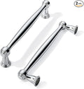 khtumeware 2 Pack 3-1/2 Inch(89mm) Vibrant Polished Chrome Cabinet pulls Kitchen Cabinet Handles Kitchen Cabinet Hardware for Cupboard Drawer Handles Dresser Pulls
