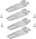 （4-Pack） Dishwasher Mounting Bracket with Screws – Fits Whirlpool, Kenmore, KitchenAid – Replaces WP8269145, WP8269145VP