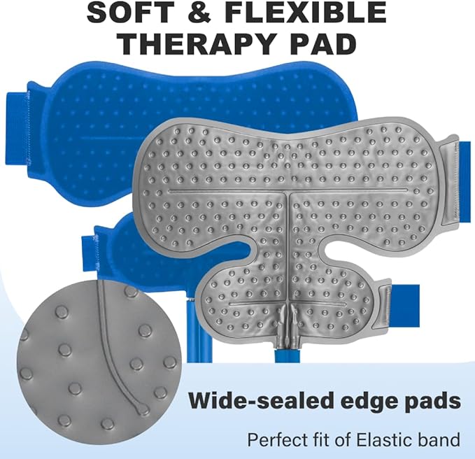 Ice Machine for Shoulder After Surgery, Shoulder Rotator Cuff Cold Therapy Machine Compression Pad Cryotherapy Machine for Post-Surgery Care, Ice Therapy System for Knee, Elbow, Joint (6-Quart)