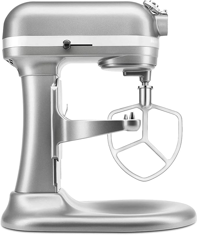 Stainless Steel Paddle Flat Beater for Kitchen Aid 5qt Plus & 6quart Bowl Lift Stand Mixer Accessories Kitchen Aide Attachments Dishwasher Safe