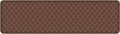 NewLife by GelPro Anti-Fatigue Designer Comfort Kitchen Floor Mat, 20x72" , Trellis Walnut Stain Resistant Surface with 3/4” Thick Ergo-foam Core for Health and Wellness