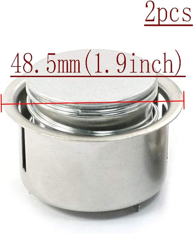 COMOK Round Magnetic Center Thermostat Sensor for Electric Rice Cooker Silver Tone 2PCS