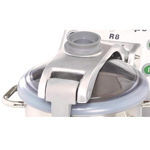Robot Coupe R8 2-Speed Vertical Cutter Mixer Food Processor with 8-Quart Stainless Steel Bowl, 208-240v/3ph, 8 qt