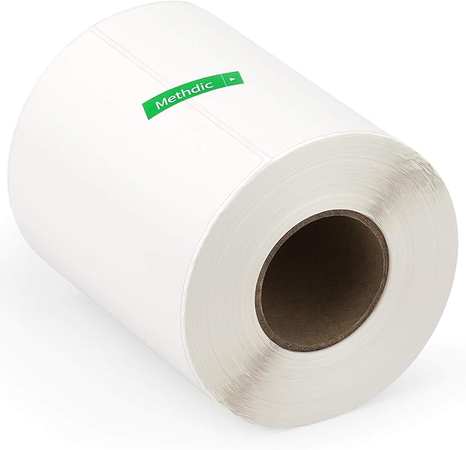 Methdic 4x6 Direct Thermal Shipping Labels for UPS USPS 250 Labels(2 Rolls)