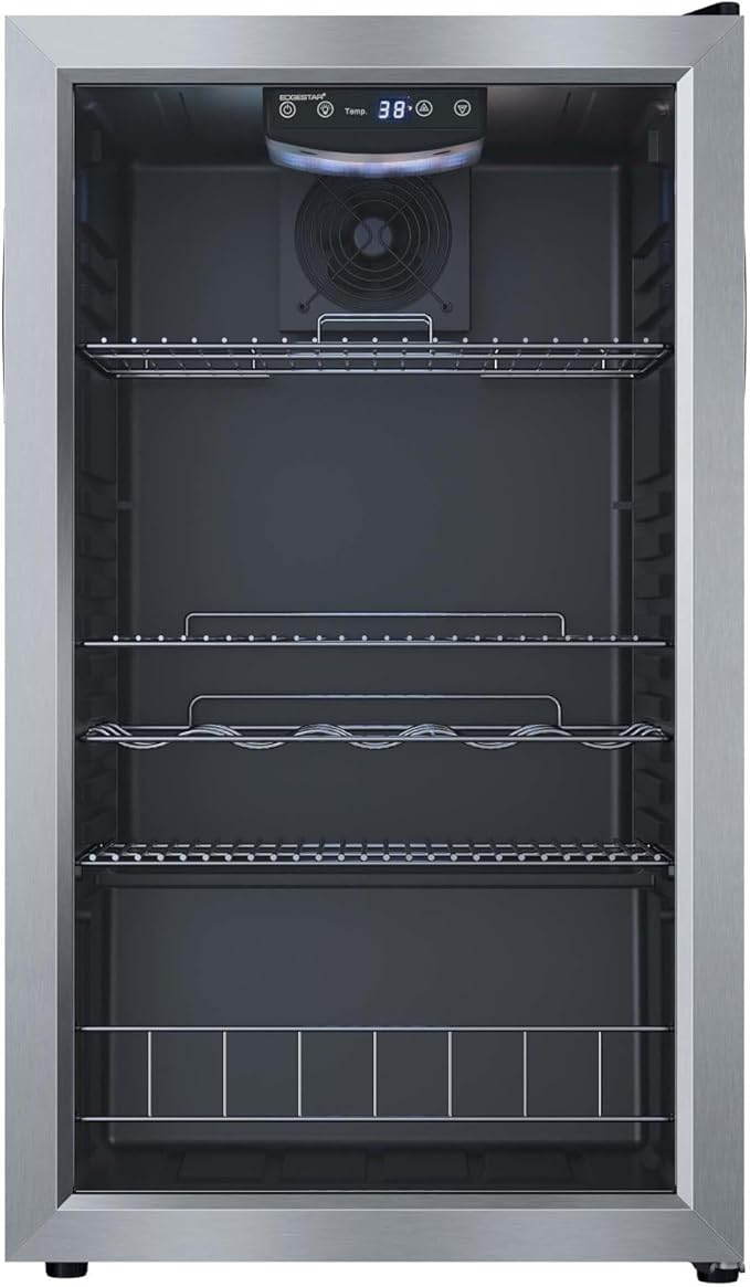 EdgeStar BWC121SS 19 Inch Wide 105 Can Capacity Extreme Cool Beverage Center