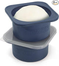 1000ml PLUS Individual Pizza Dough Proofing Containers with Airtight Lids – Food Grade Silicone, Freezer/Dishwasher Safe –Neapolitan Dough Rising & Fermentation – 2 Pack – 2 Pack (Blueberry)