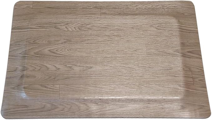 Rhino Mats, Softwoods Anti Fatigue Floor Mat, Commercial Grade Kitchen Mat, Standing Desk Mat, Office, Garage or Anywhere, Standing Comfort. (Driftwood, 2' x 3' x 1/2")
