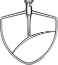 Cofun Paddle Attachment for Kitchenaid Mixer, Stainless Steel Flat Beater for KitchenAid 5Plus/6 Qt Bowl-Lift Stand Mixers, Stainless Steel Attachments for Kitchen Aid Stand Mixers, Dishwasher Safe