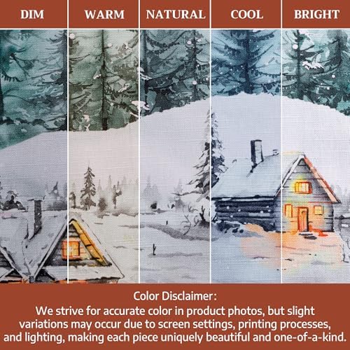 Maison d' Hermine Placemats Set of 4 Reusable 100% Cotton (13"x19")